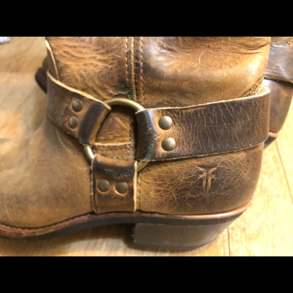Frye harness boots